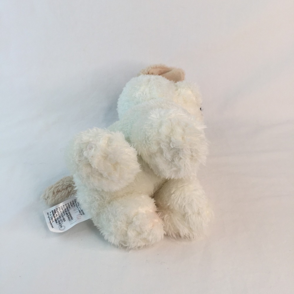 GANZ Ralph Dog Plush 9in White Tan Shaggy Puppy Stuffed Animal Toy H12510 - Picture 5 of 8
